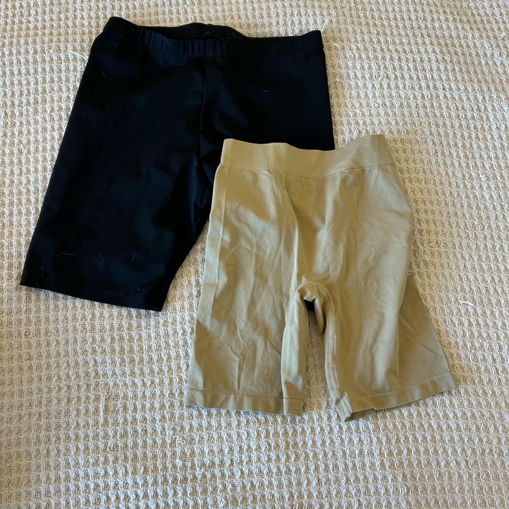 Kids Black and Tan Shorts Set